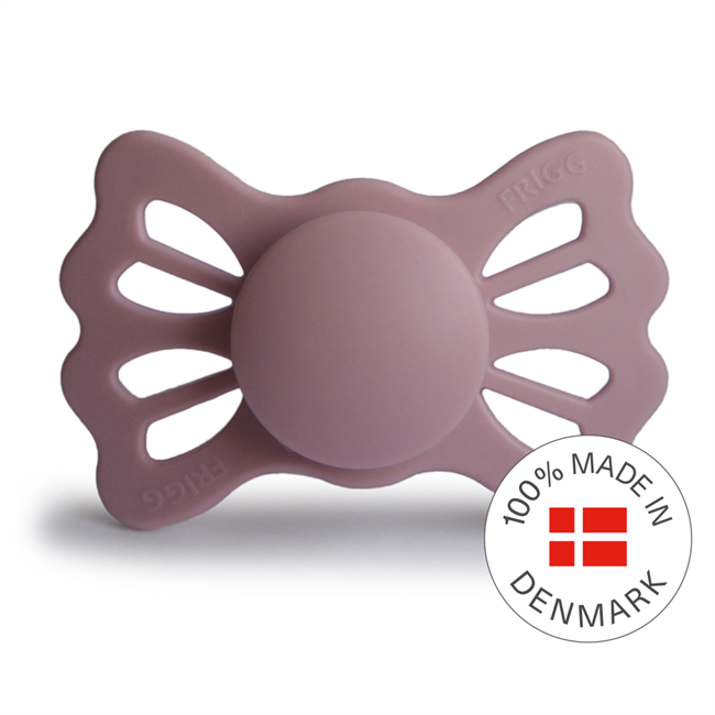 FRIGG Lucky - Symmetrical Silicone Pacifier - Twillight Mauve - Size 2