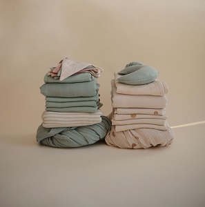 Mushie's soft and practical textiles for little ones.