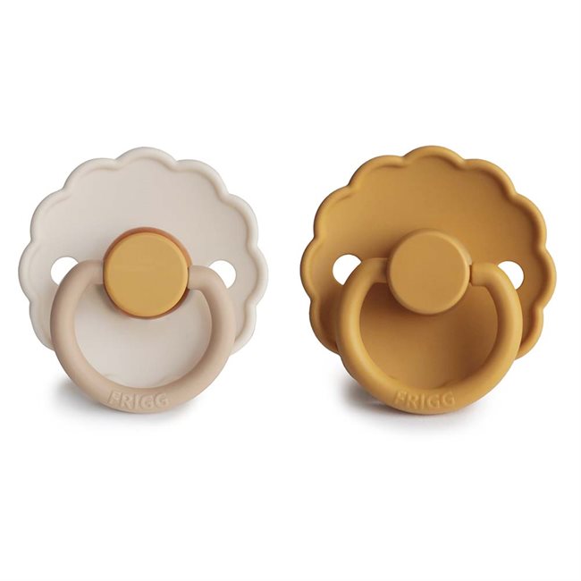 FRIGG Daisy Pacifiers - 2-Pack Latex